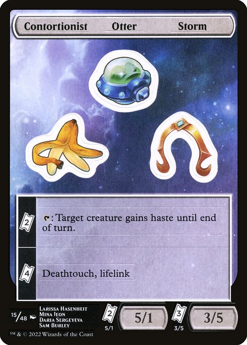 Contortionist Otter Storm (15) [Unfinity Sticker Sheets]