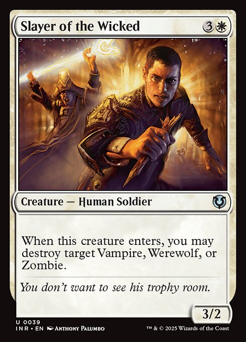 Slayer of the Wicked (39) [Innistrad Remastered]
