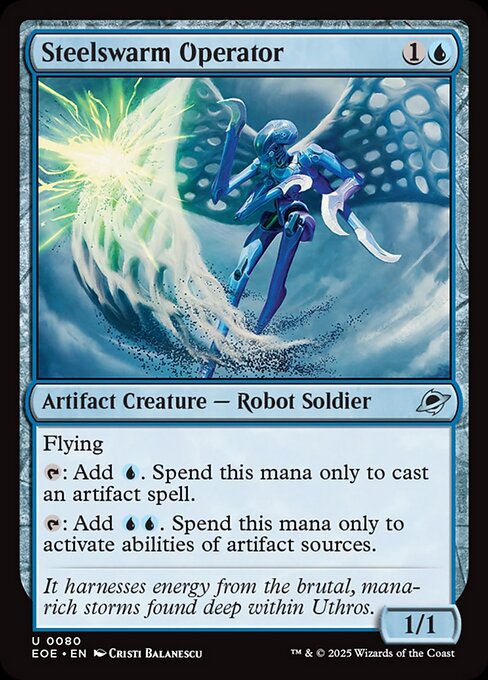 Steelswarm Operator (80) [Edge of Eternities]