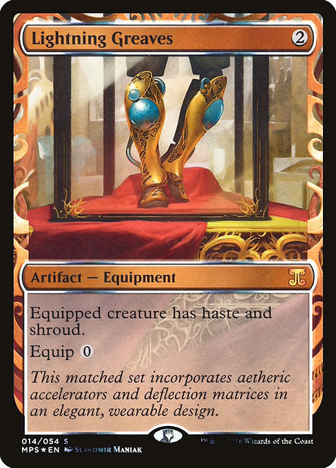 Lightning Greaves (14) [Kaladesh Inventions]