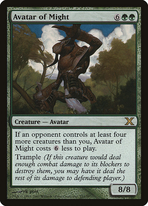Avatar of Might (251) [Tenth Edition]