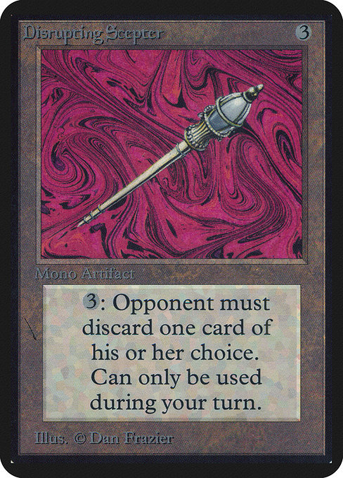 Disrupting Scepter (242) [Limited Edition Alpha]