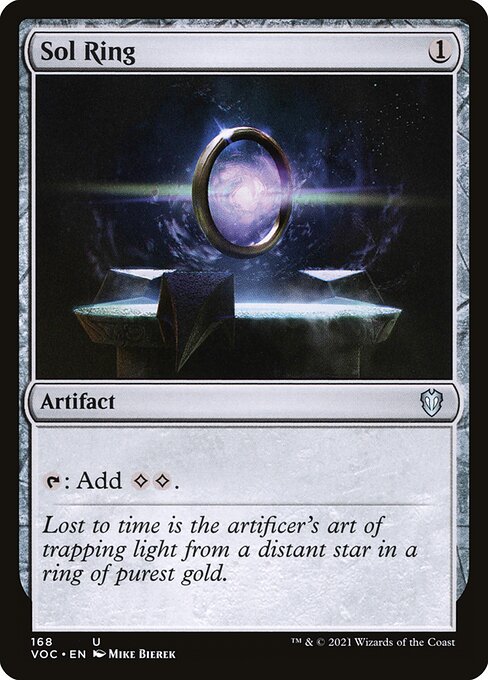Sol Ring (168) [Crimson Vow Commander]