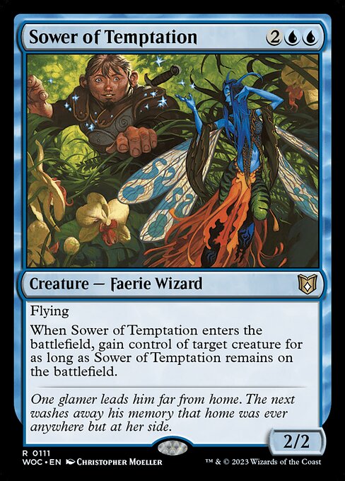 Sower of Temptation (111) [Wilds of Eldraine Commander]