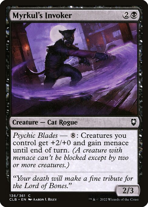 Myrkul's Invoker (136) [Commander Legends: Battle for Baldur's Gate]