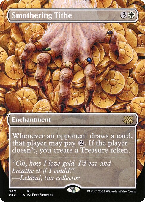 Smothering Tithe (342) [Double Masters 2022] [Borderless]