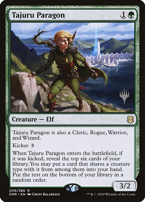 Tajuru Paragon (209p) [Zendikar Rising Promos]