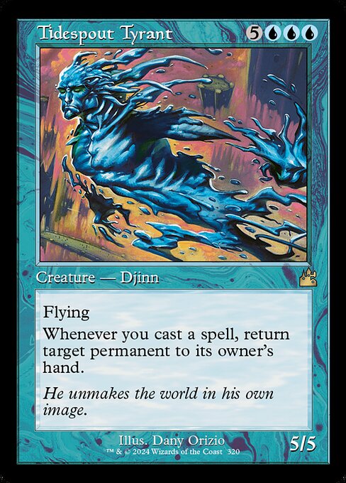 Tidespout Tyrant (320) [Ravnica Remastered]