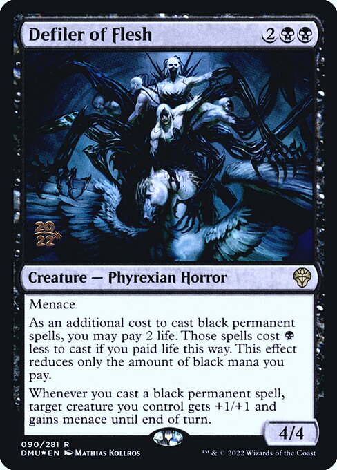 Defiler of Flesh (90s) [Dominaria United Promos]