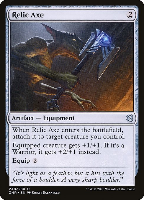 Relic Axe (248) [Zendikar Rising]