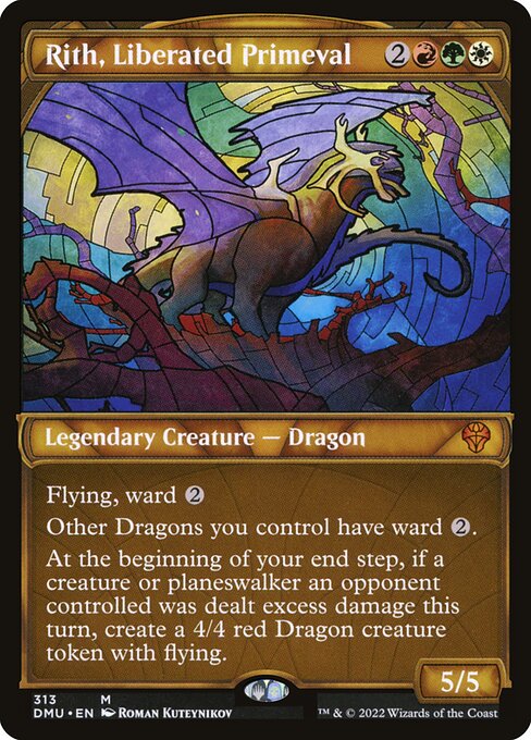 Rith, Liberated Primeval (313) [Dominaria United] [Showcase]