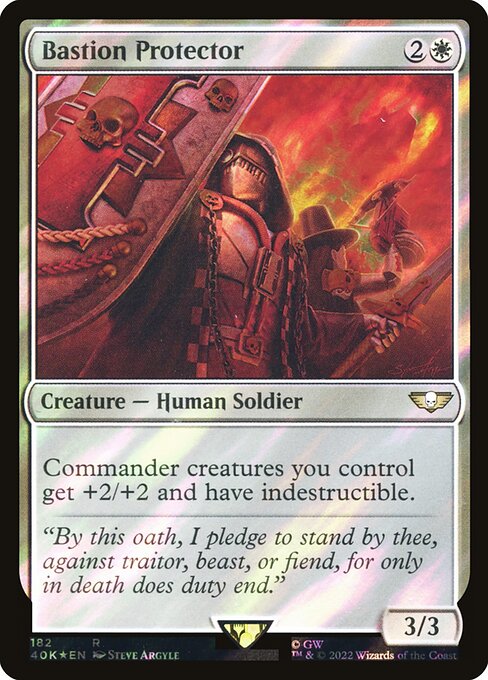 Bastion Protector (182★) [Warhammer 40,000 Commander]
