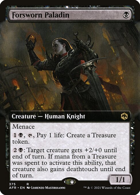 Forsworn Paladin (375) [Adventures in the Forgotten Realms] [Extended Art]