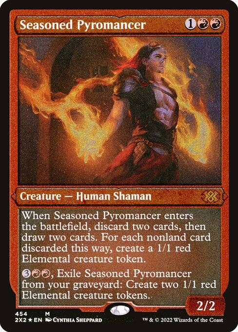 Seasoned Pyromancer (454) [Double Masters 2022]