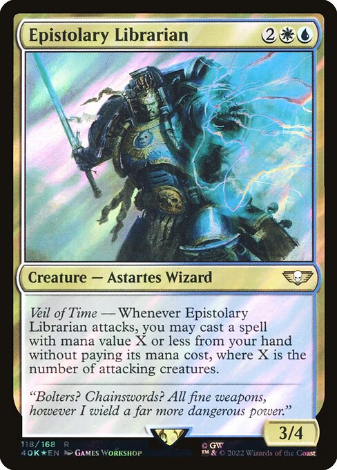 Epistolary Librarian (118★) [Warhammer 40,000 Commander]