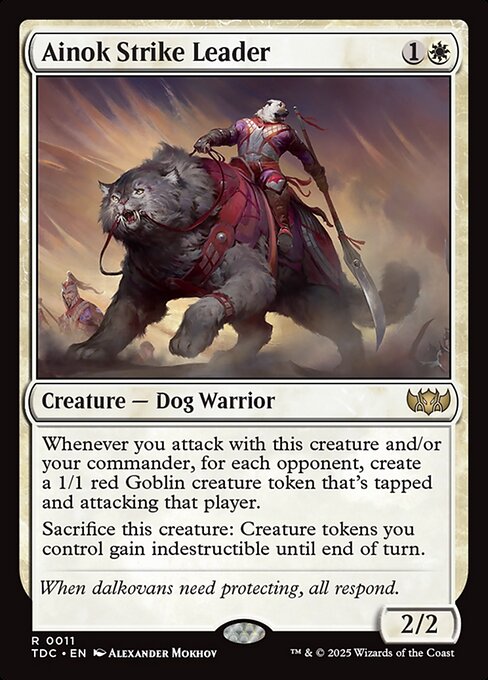 Ainok Strike Leader (11) [Tarkir: Dragonstorm Commander]