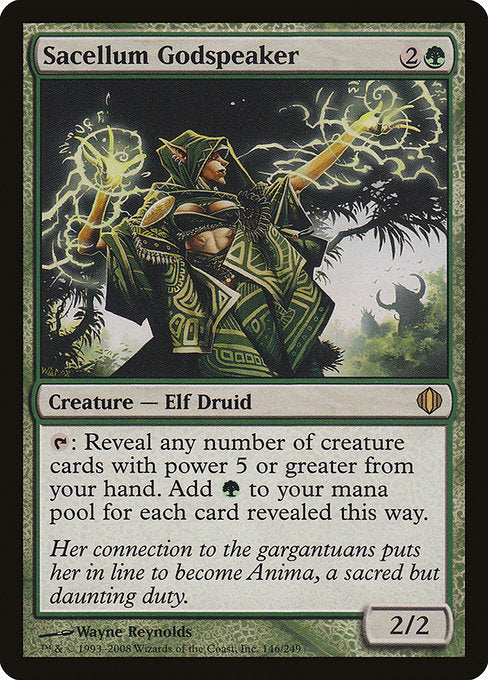 Sacellum Godspeaker (146) [Shards of Alara]