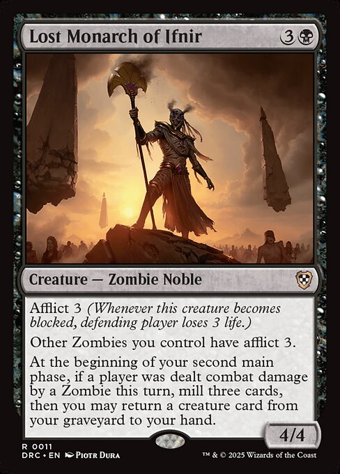 Lost Monarch of Ifnir (11) [Aetherdrift Commander]