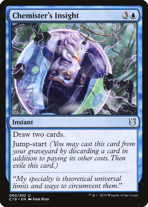 Chemister's Insight (80) [Commander 2019]