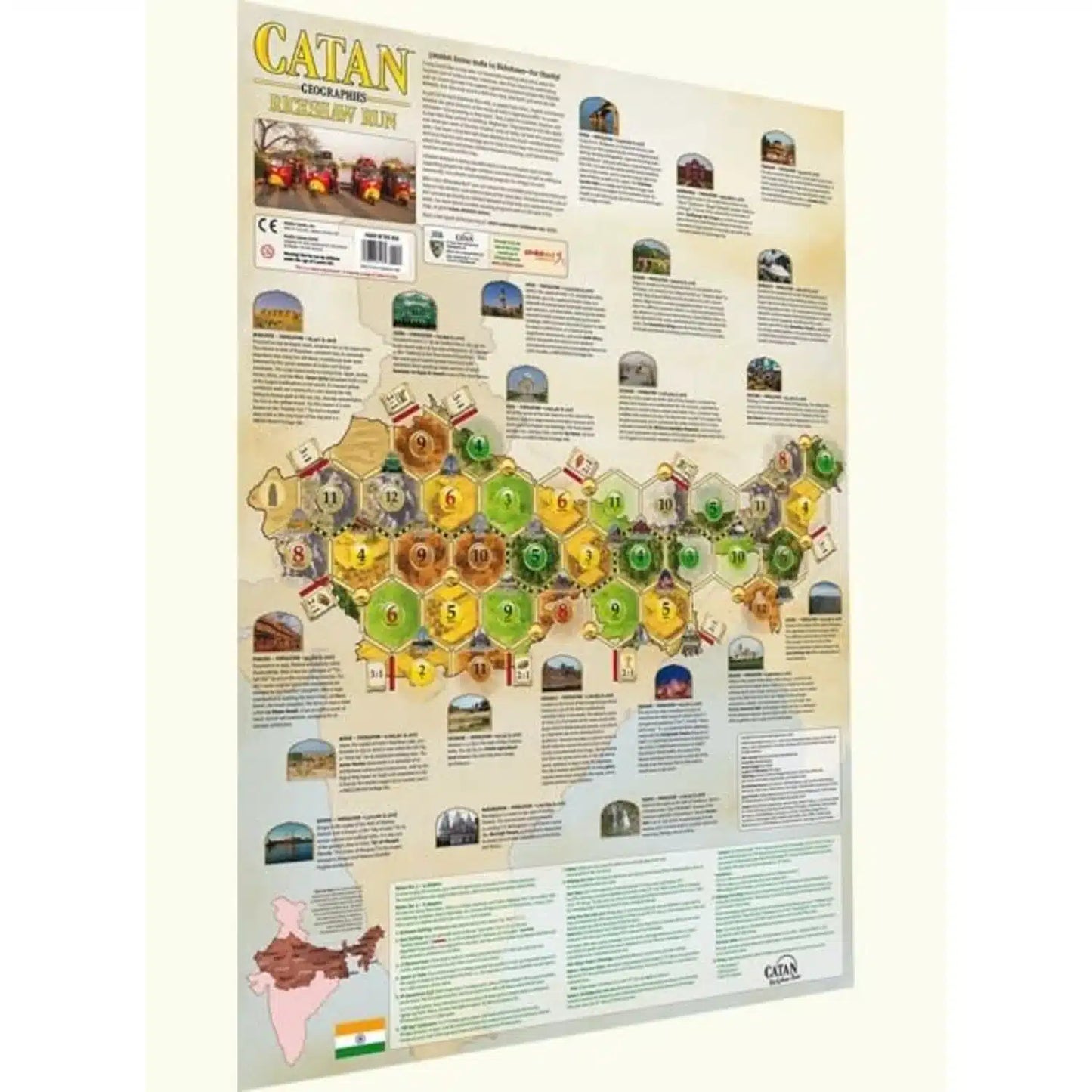 Catan Scenarios - Rickshaw Run - A Muse N Games