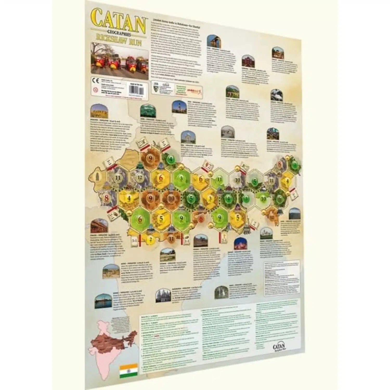 Catan Scenarios - Rickshaw Run - A Muse N Games