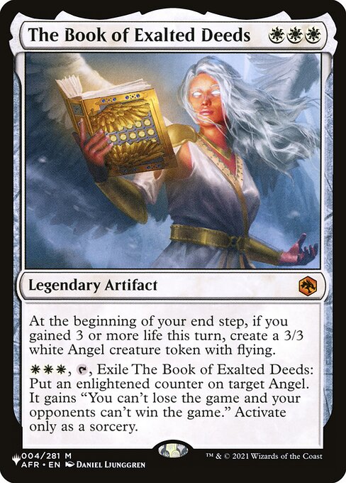 The Book of Exalted Deeds (AFR-4) [The List]