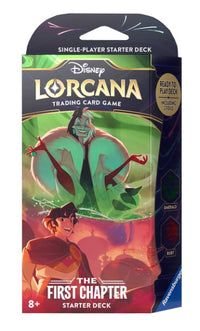 Disney Lorcana The First Chapter: Emerald &amp; Ruby Starter Deck image 0