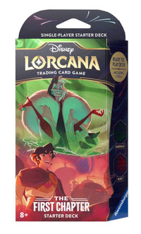 Disney Lorcana The First Chapter: Emerald &amp; Ruby Starter Deck image 0