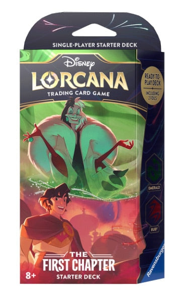 Disney Lorcana The First Chapter: Emerald &amp; Ruby Starter Deck image 0