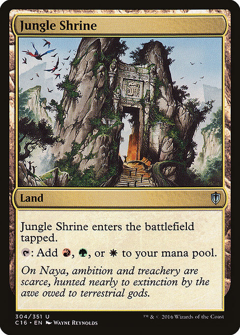 Jungle Shrine (304) [Commander 2016]