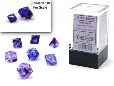 CHX20557 Mini Nocturnal/Blue Nebula 7PC image 0
