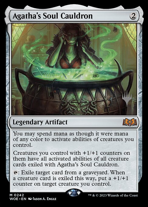 Agatha's Soul Cauldron (242p) [Wilds of Eldraine Promos]