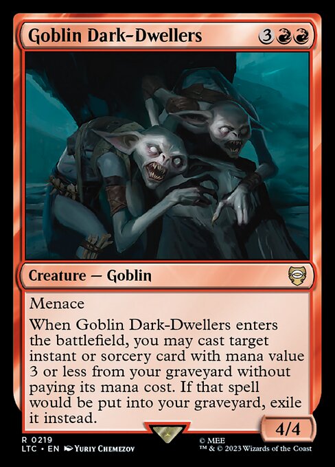 Goblin Dark-Dwellers (219) [Tales of Middle-earth Commander]