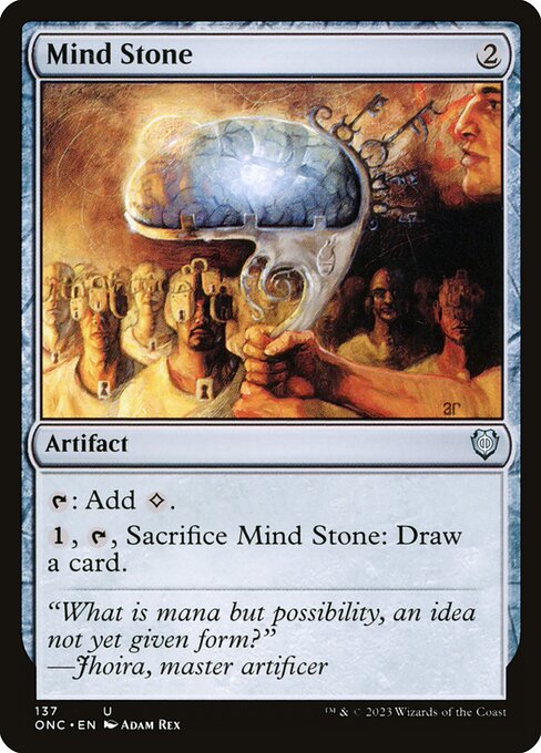 Mind Stone (137) [Phyrexia: All Will Be One Commander]