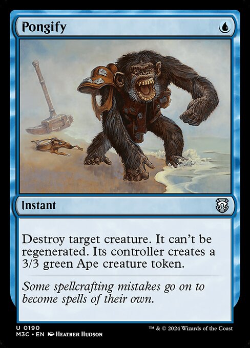 Pongify (190) [Modern Horizons 3 Commander]