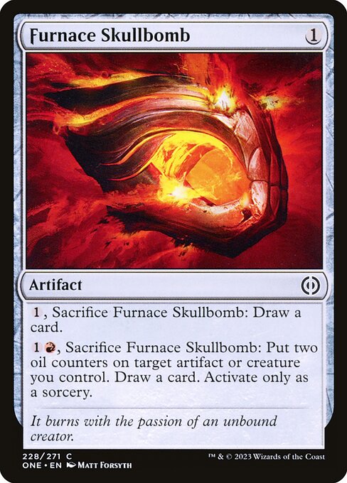 Furnace Skullbomb (228) [Phyrexia: All Will Be One]