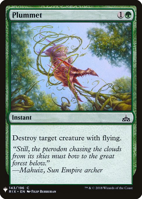 Plummet (RIX-143) [The List]