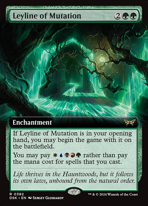 Leyline of Mutation (382) [Duskmourn: House of Horror]