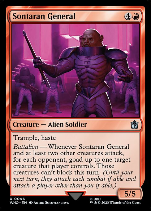 Sontaran General (96) [Doctor Who]