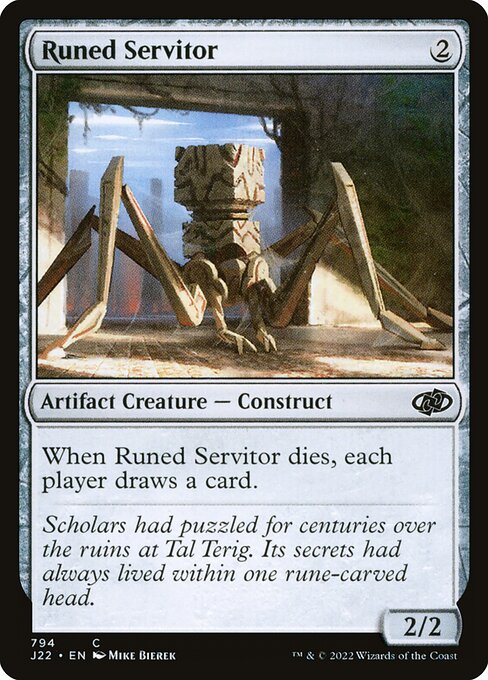 Runed Servitor (794) [Jumpstart 2022]