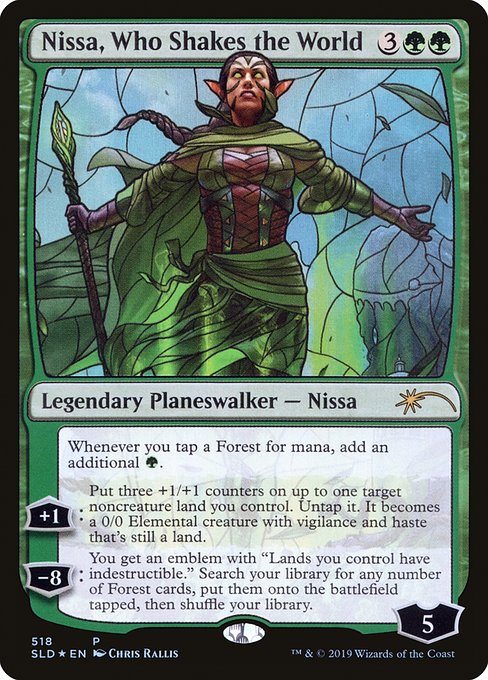 Nissa, Who Shakes the World (518) [Secret Lair Drop]