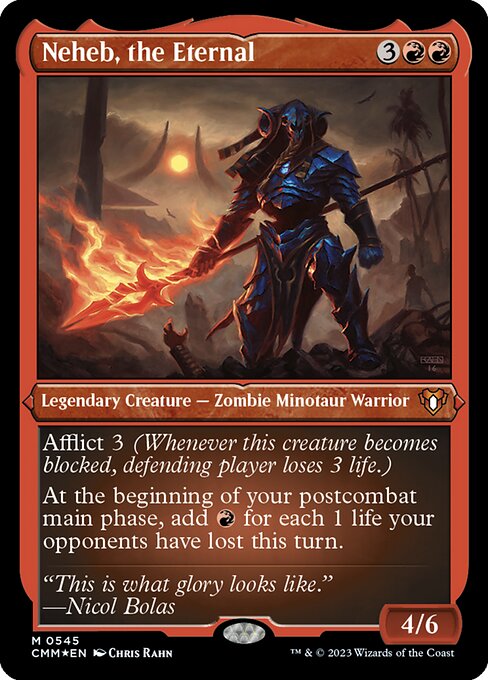 Neheb, the Eternal (545) [Commander Masters]