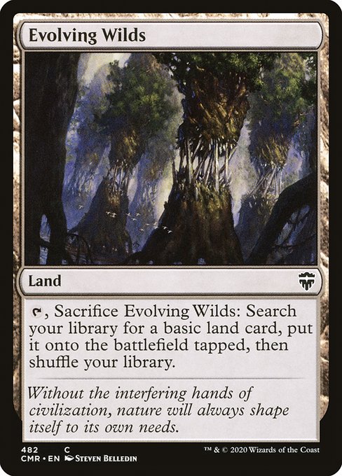 Evolving Wilds (482) [Commander Legends]
