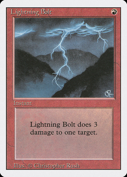 Lightning Bolt (162) [Revised Edition]