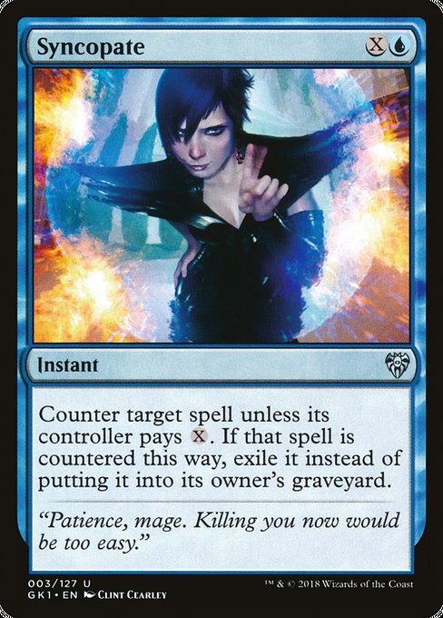 Syncopate (3) [GRN Guild Kit]