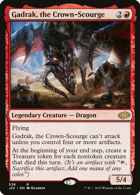 Gadrak, the Crown-Scourge (538) [Jumpstart 2022]