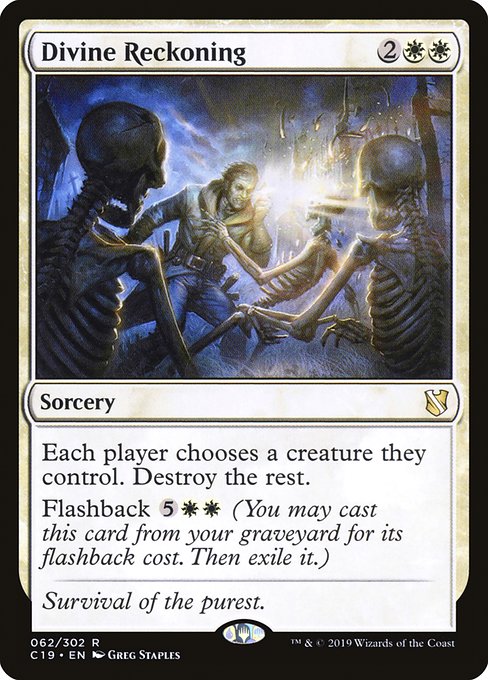 Divine Reckoning (62) [Commander 2019]