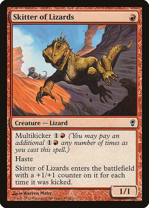 Skitter of Lizards (151) [Conspiracy]