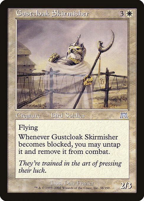 Gustcloak Skirmisher (38) [Onslaught]