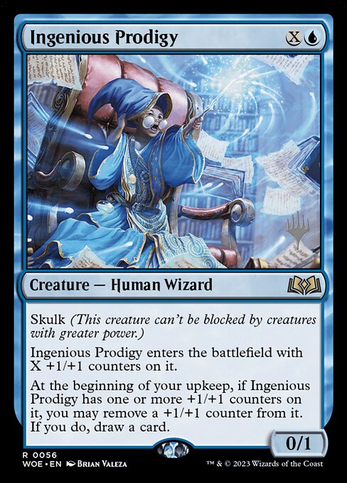 Ingenious Prodigy (56p) [Wilds of Eldraine Promos]